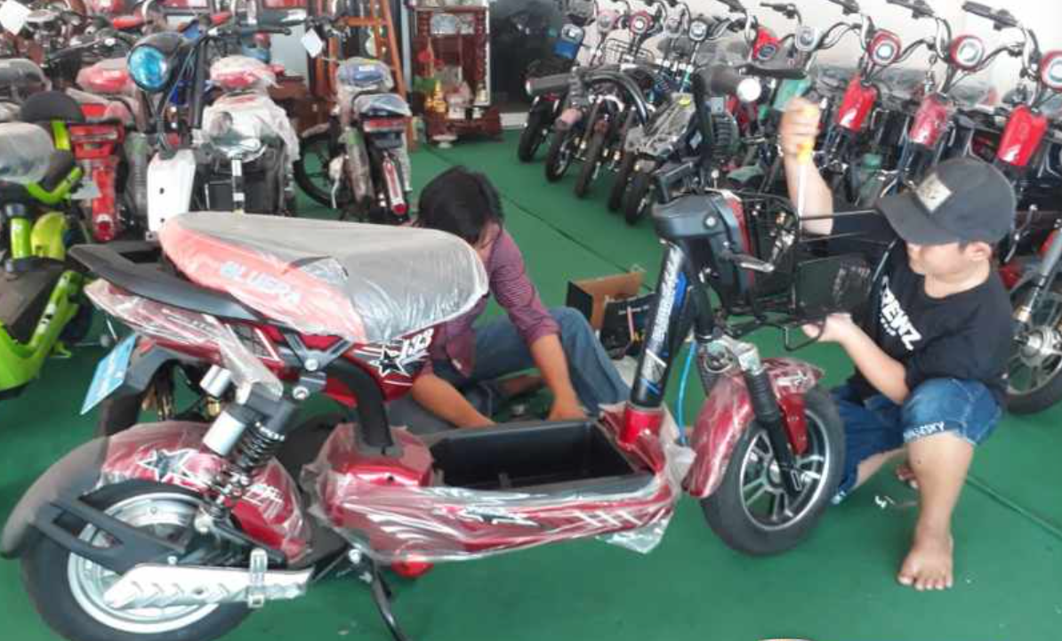 nguồn hàng nhập khẩu xe đạp điện Trung Quốc