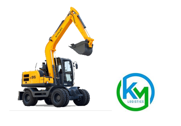 THỦ TỤC HẢI QUAN NHẬP KHẨU XE XÚC ĐÀO BÁNH LỐP